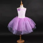 violet tutu skirt stage costume purple stage performance ballet skirt