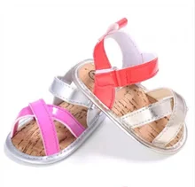 wholesale 2018 hot sale summer girls shoes new style baby soft sole baby shoes