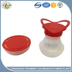 plain round tin can white coating/tinplate aerosol can/10L paint can