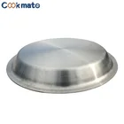 Zero defects outdoor event company gathering garden party nonstick stainless steel paella cheesecake deep fryer pan