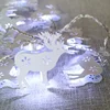 10 LED Battery Operated Christmas Mini Reindeer Decoration String Light
