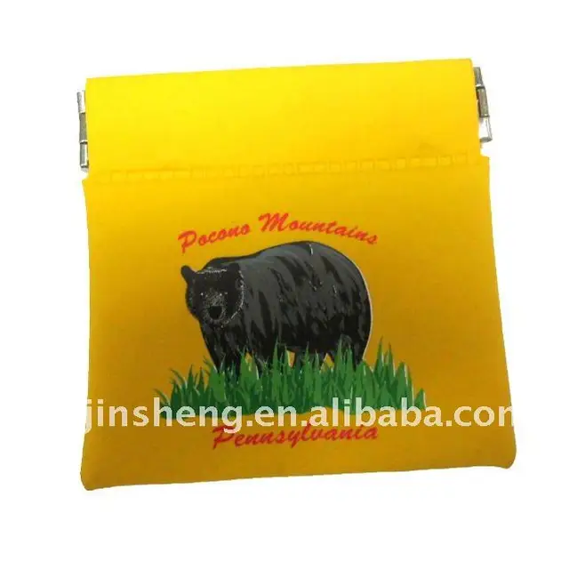bright yellow coin wallet/lovely gift