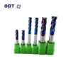 High hardness carbide cnc machinery high speed pcb cutting tool 3.7mm pcb corn endmill router bit