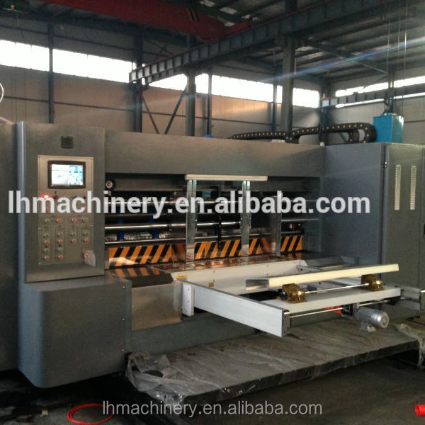 flexo printing slotter machine/paperboard die cutting printer