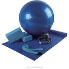 China factory wholesale OEM waterproof eco friendly durable fitness gym mat yoga set with 5 pack