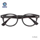 Fancy Acetate Wood Round Glasses Frame Eyewear