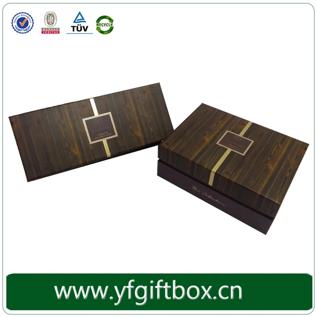 recycled materials fancy paper cardboard paper box for cosmetic