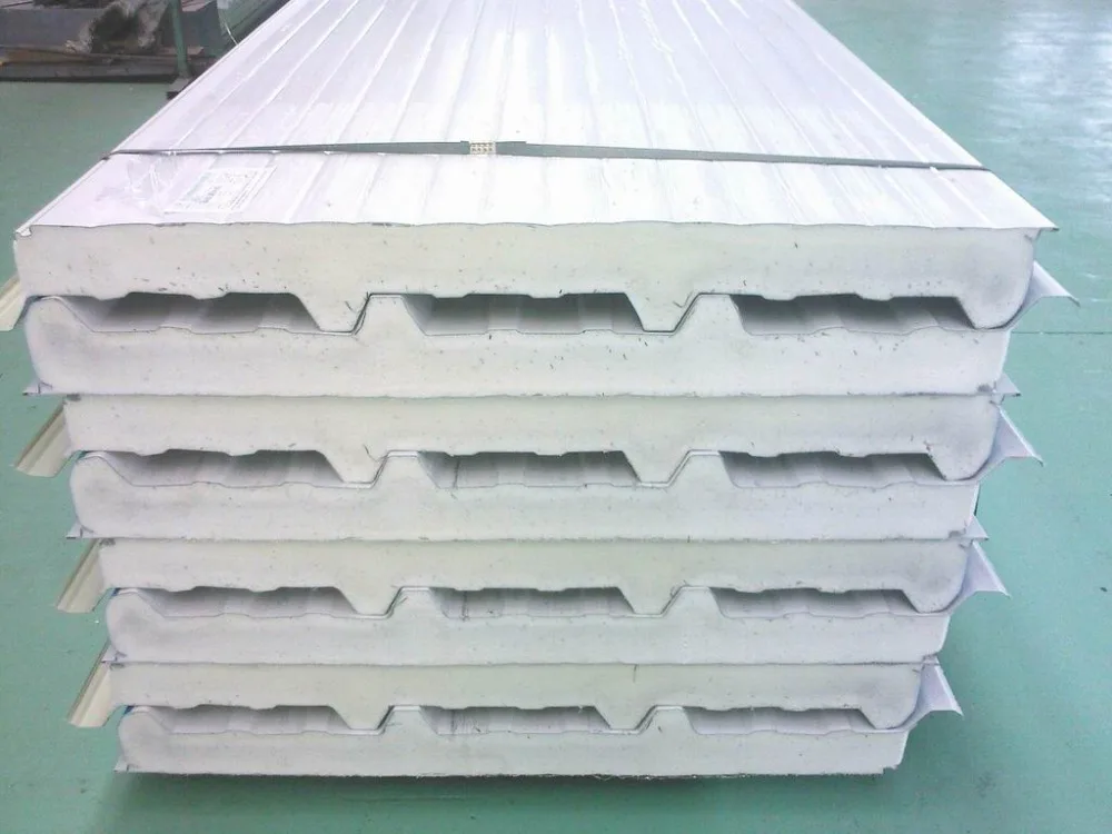 Eps puロックウールサンドイッチパネル屋根壁パネル作りラインロール成形機仕入れ・メーカー・工場