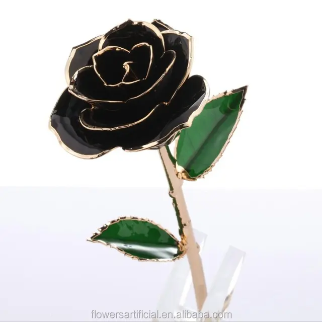 gold rose real 24k gold dipped rose valentines day gift rose