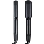 Perfect ergonomics design fast ceramic hair straightener electric heating flat iron