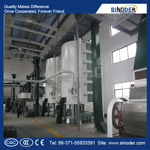 50 to 100 tons per day capacity of edible oil production including a filling line plant Corn Oil Refining Machine