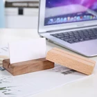 Wooden Table Photo Card Holder Wooden Base Wooden Holder For Business Card