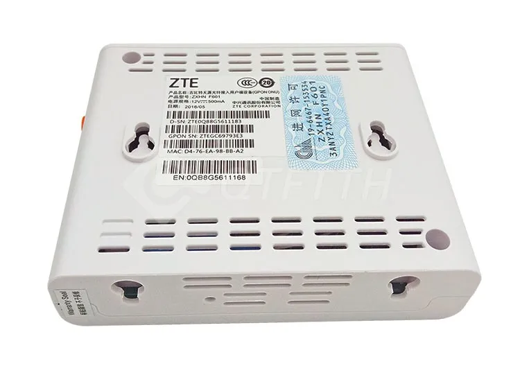 made in china original zte f601 zte gpon ont onu