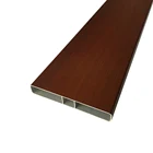 Wooden surface 6000 series grade aluminum extrusion profiles for windows and doors