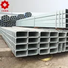 Normal hot-dipped gi steel box section standard sizes water galvanized pipe for sale