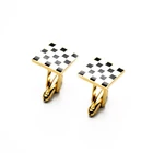 High quality Custom Logo Cufflinks Hard Enamel Cufflinks masonic cufflinks