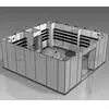 stand modular aluminum