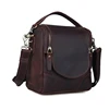 Tiding Vintage Style Genuine Leather Shoulder Messenger Bag Leather Fashion DSLR Camera Bag
