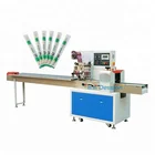Air-filling device horizontal automatic cake/bread/sandwich packing machine