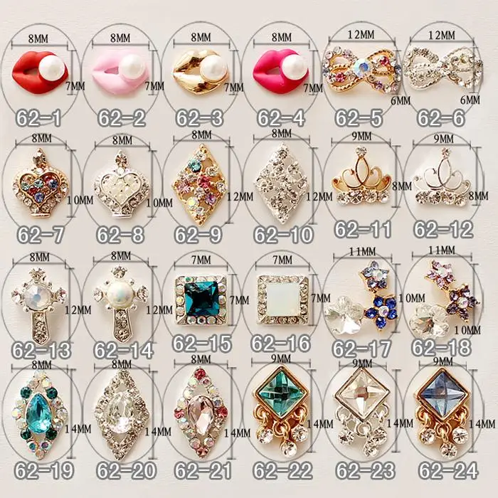 Wholesale hot sell super shiny handmade art nail