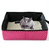 Portable Foldable Cat Litter Box Waterproof Fabric Soft Collapsible Pet Cat Little Pan Tray for Travel Outdoor Indoor