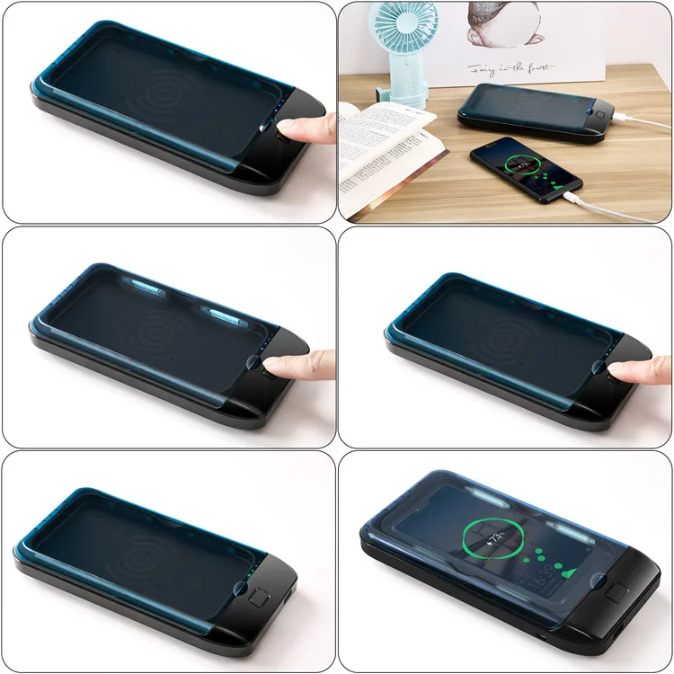 Professional Mobile Germs With Wireless Charger Manufacturer Uv Phone Sterilizer  Natural Germ Killer