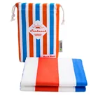 Printing custom logo microfiber sand free beach towel