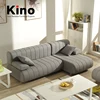 Modern Linen Fabric Sofa Set,Cheap L shaped Sofa Set,Washable Sofa Living Room Furniture