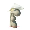 Outdoor Garden Ornaments High Quality Marble Dolphin Statue