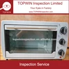 Mini Oven inspection service for Home Appliances from TOPWIN third party inspection company in china.