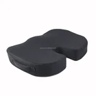 China factory mesh breathable memory foam coccyx u shape car seat cushion