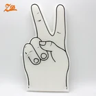 Promotional led light custom hand foam finger