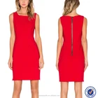 High quality women clothing red ladies dress red tight dress all types of ladies dresses