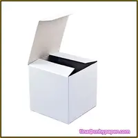 white folding gift box