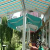 100%polyester taffeta fabric/solar awning fabric