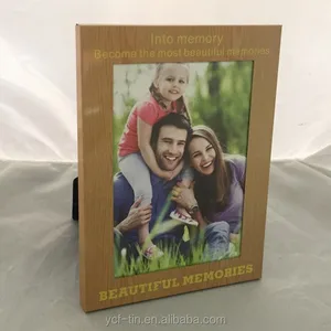 metal frame photo insert gifts baby handprint and footprint