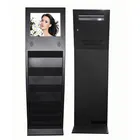 17 inch standing lcd newspaper magazine advertising usb media player