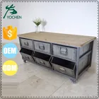 arabic style living room furniture industrial furniture recycle wood chest