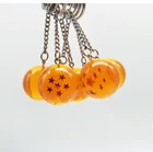 Japanese Animation 7 Star Dragon Ball 27mm Resin Key Ring