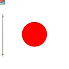 Custom 3*5ft Flag Polyester Japan Country Flag