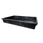 GS3022D 560x375x75mm Antistatic esd plastic trays container for pcb