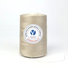 Factory direct sale 100% ring spun polyester spun yarn RW 40/2 5000 Yards