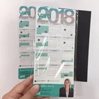 2020 custom company logo personal refrigerator magnet calendar