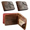 Ebay best selling wallets and bags fashion minimalist slim leather mens wallet money clip purse for sale