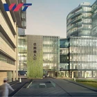 Multi Story Prefabricated Steel Structure Hotel Building
