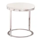 factory price glass top stainless steel frame coffee table