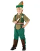 Child Licensed Peter Pan Fantasy Fancy Dress Costume Kids Boys Costumes SA1011