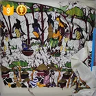 Printed Silk Organic Organic Fabric 16mm Digital Printed Silk Fabric Organic Silk Fabric Pure Satin Silk