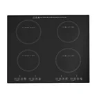 electric crystal glass cooking hob kitchen cook hobs 4 ring built in hob top