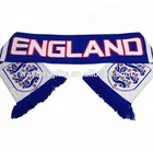 2018 world cup Custom football sports scarf England knitted scarf